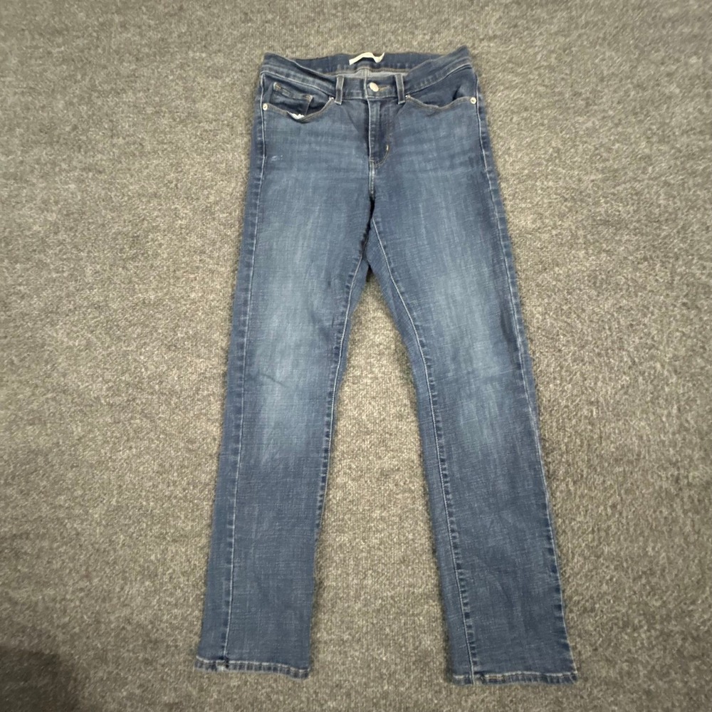 Levi's Jeans Womens Size 4 Blue Classic Straight Fit Medium Wash Denim 97059